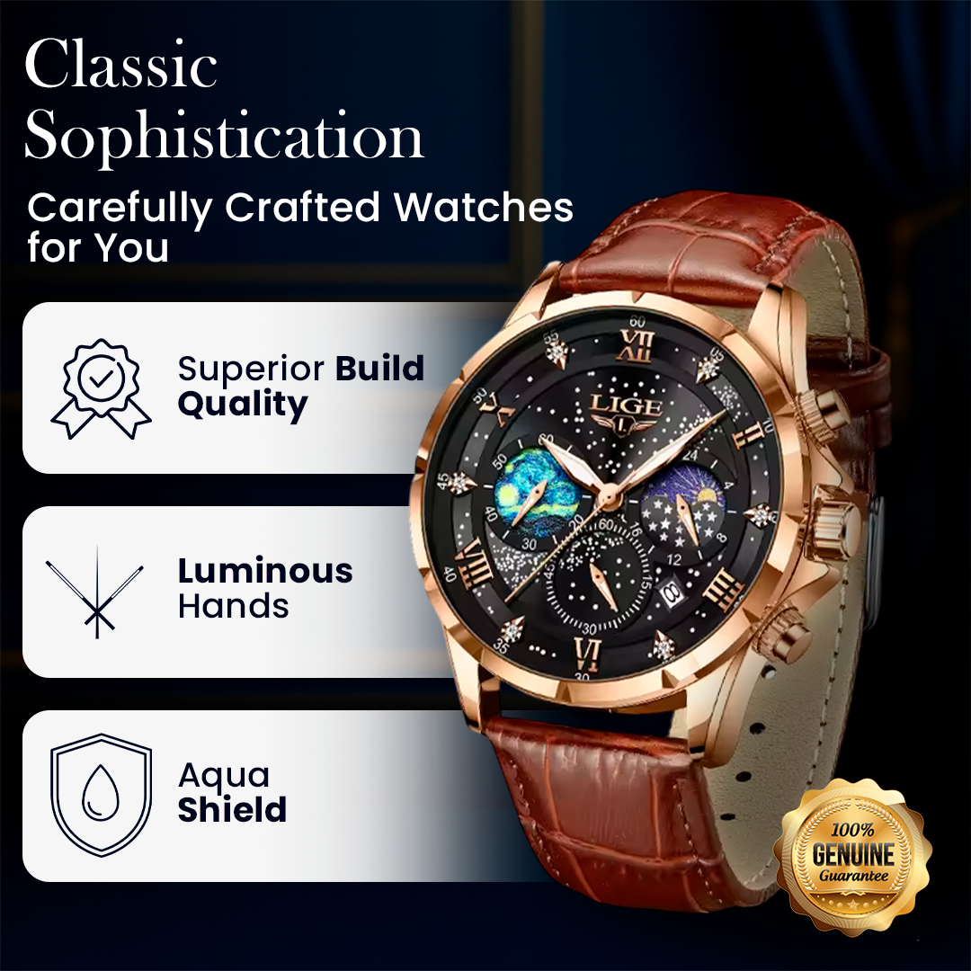 Refined Moonphase Timepiece