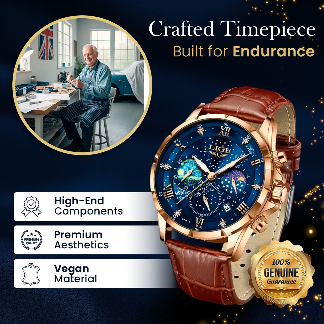 Refined Moonphase Timepiece