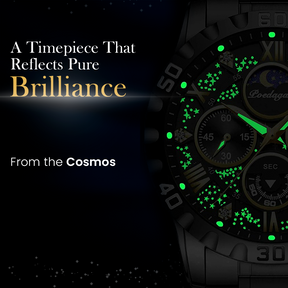 Premium Chronograph Watch with Metal Strap