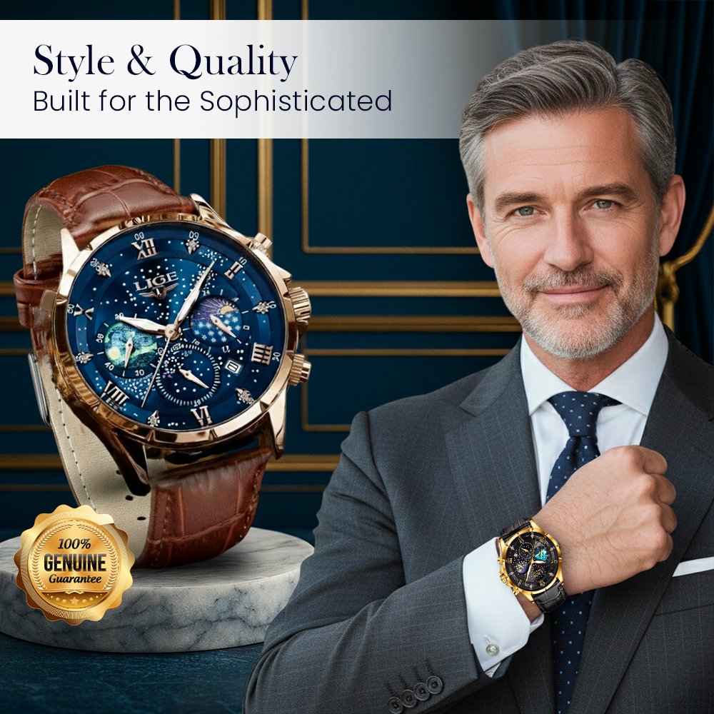 Refined Moonphase Timepiece