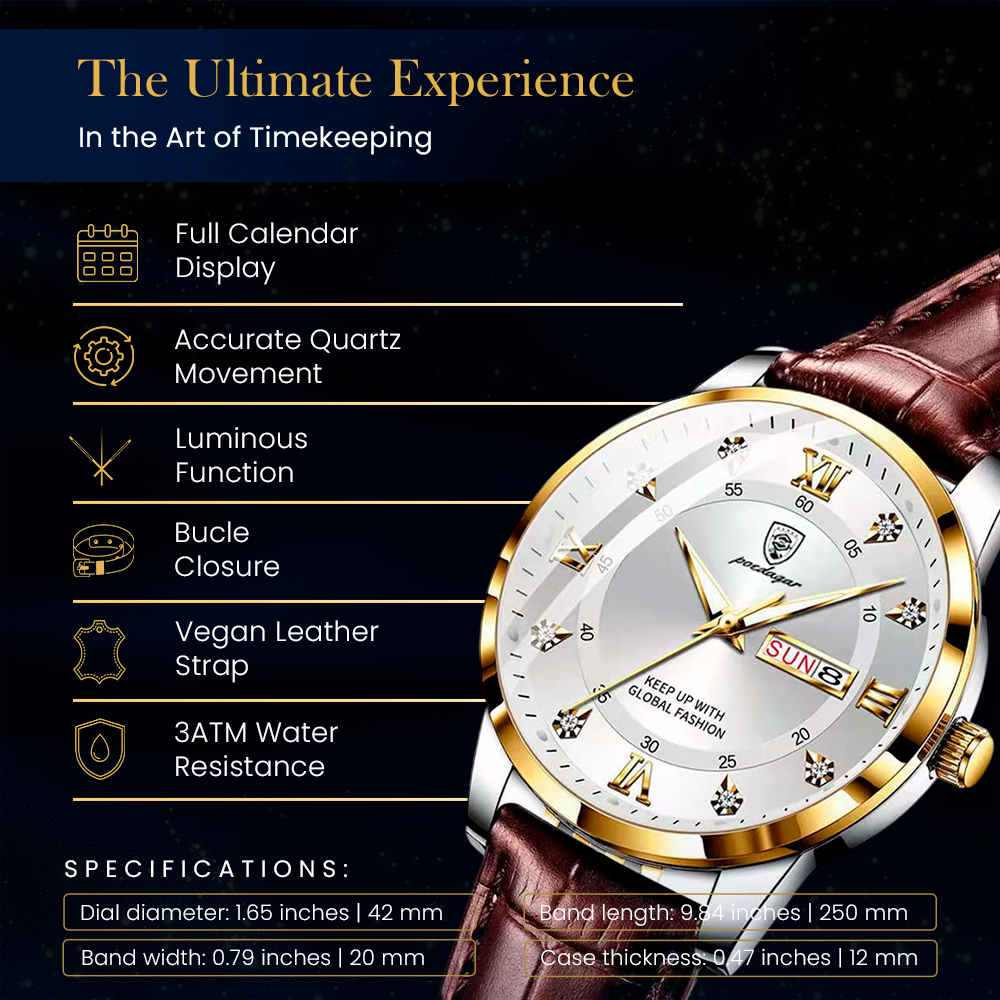 Men’s Resilient Luminous Timepiece
