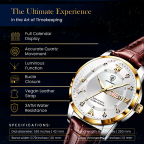Men’s Resilient Luminous Timepiece